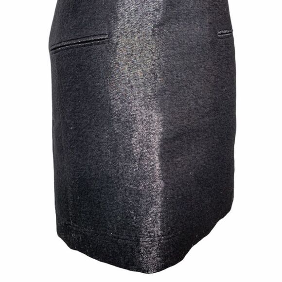 Theory Judyanne Reputation Metallic Shift Dress 6 - Picture 5 of 9